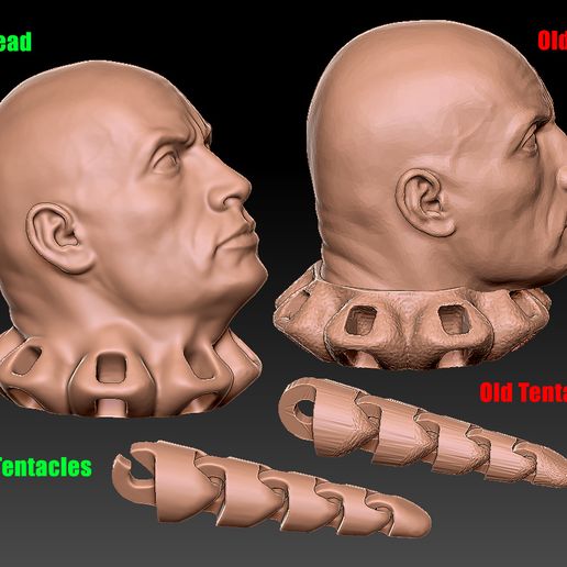 Rocktopus "Updated" 3D model