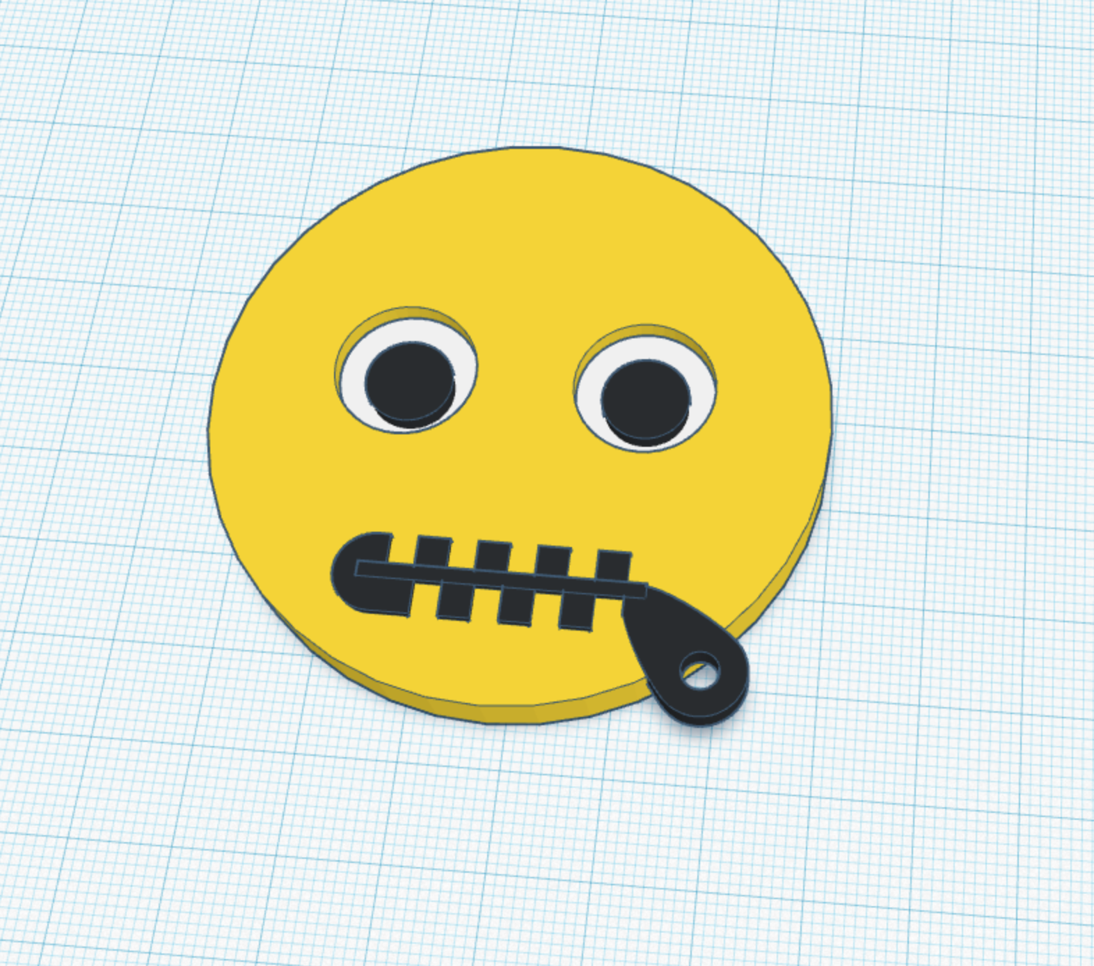 Bildschirmfoto-2021-12-27-um-21.08.43.png STL-Datei The "zipper-mouth" emoji 3d badge kostenlos herunterladen • Modell zum 3D-Drucken, stevenmarx