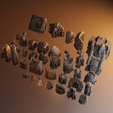 qwre3.png 3D file Tremendously Retrofuturistic Heavy Plated Thicc Boi・3D printable model to download