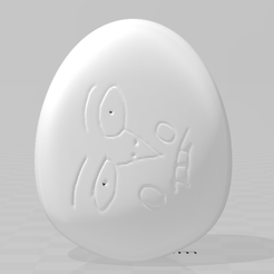 egg8.png STL-Datei Egg Stress Ball 3D MODEL Design 8 mit Gesicht Edition angepasst kostenlos・3D-Druckvorlage zum Herunterladen