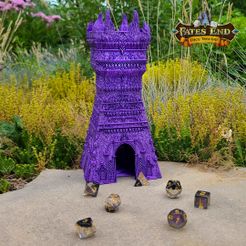 NecromancercroppedwithLogo.jpg Файл 3D Necromancer Dice Tower - ПОДПИШИСЬ БЕСПЛАТНО!・3D-печать дизайна для загрузки