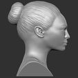 7.jpg Beautiful asian woman bust for full color 3D printing TYPE 10