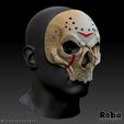 GHOST-VORTES-03.jpg Ghost Voorhees Simon Riley Hockey Mask - Call of Duty - WARZONE - STL model 3D print file - Fan Made