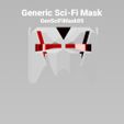 GenSciFiMask05D.jpg GENERIC SCIENCE FICTION MASK MODEL 05