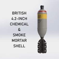 British_4.2inMortarShellChemical_0.jpg WW2 British 4.2 Inch Chemical Smoke Mortar Shell