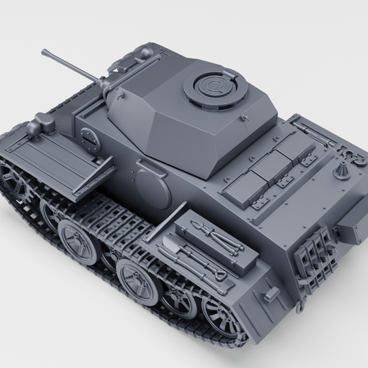 2.png Panzer II Ausf.J + 3 танкиста (Германия, WW2)