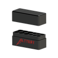 CaseAssemblyBlackRed.png Battery case AA-AAA combo - inspired by a metalband