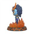 Left.jpg Phoenix Ikki - Saint Seiya (Knights of the Zodiac) - Funko Pop Style - 3D Print STL