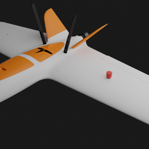 Titan Gemini - 960mm High-Speed Aerobatic FPV Flying Wing (3D Printable Plank Design)