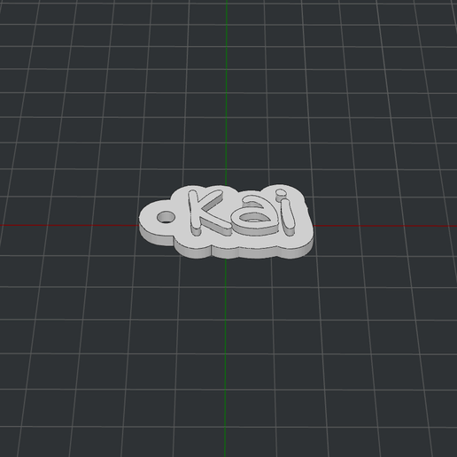 Keychain Kai 3D model