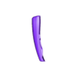 Front fender side extension R.stl Suzuki SV650 3. Generation (2016-) Frontkotflügel Seitenverlängerung