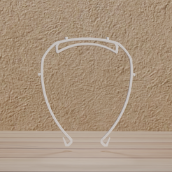 0001.png Fichier 3D gratuit Visière : Optimisation : Spider・Design pour imprimante 3D à télécharger