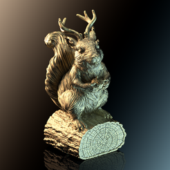 Thumbnail.png Ratatöskr Norse Mythology Squirrel Figurine