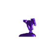 ford mustang logo_obj.obj ford mustang hood ornament 3D model 2
