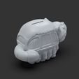 N.4696.jpg Hucha Totoro Nekobasu Coin Bank – Cute Catbus Inspired 3D Print Piggy Bank