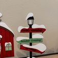 IMG_1570.jpg Elf on the shelf house with light- / sign pole