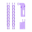 Y_cable_chain_print_at_once.stl Y axis cable chain for GEEETech I3 ProB(easy to assemble)