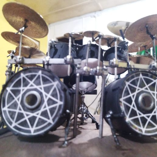 Joey jordison drum set for sale outlet