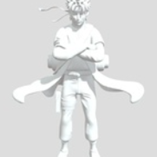 Naruto sage mode 3D model
