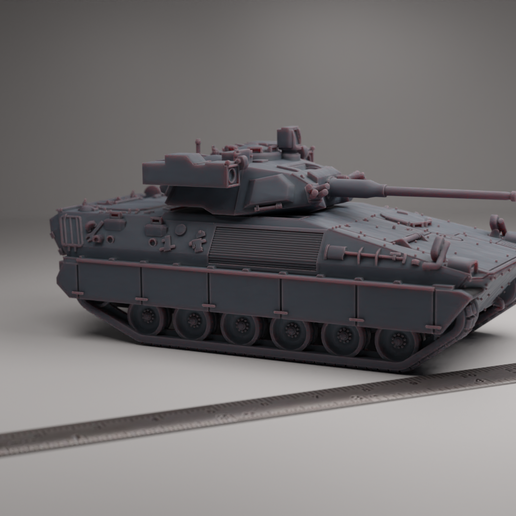 STL file VCC80 Dardo IFV Italian Army・Template to download and 3D print ...