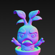 Mandrake-Harry-Potter-3D-Print-Model-Magical-Desk-Plant.png Cute Screaming Mandrake 🪴 Harry Potter 3D Print Model - Magical Desk Plant
