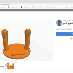 Free GCODE file figurine base・3D print model to download・Cults
