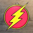 flash logo.jpg Batch 8 DC Comics ornaments