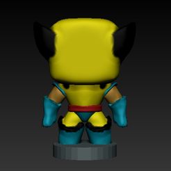 Foto-04.jpg STL file Wolverine - Funko Pop・3D printable model to download