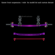 Nuevo-proyecto-2022-03-24T163228.125.png Gasser front suspension / Axle  for model kit and custom diecast