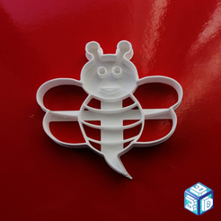 Ape.png STL-Datei Bee cookie cutter・3D-Druck-Idee zum Herunterladen