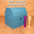 lockchest3.png Treasure Chest With Key Lock