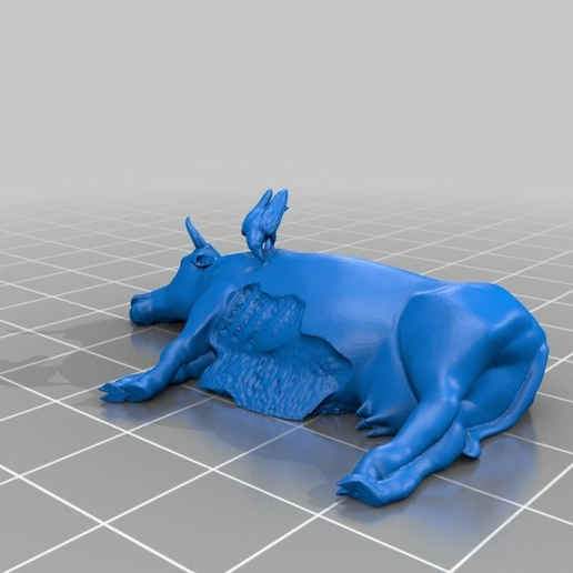 Dead Brahmin 3D model