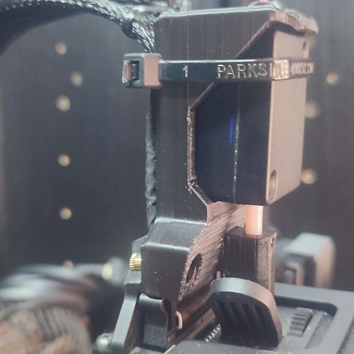 Filament sensor assembly with Ender-3 V3 KE guide