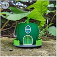 005B.jpg CUTE FAIRY HOUSE V6  - THE BELL PEPPER!!! No Supports needed