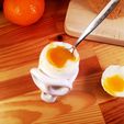 monkey-skull-top.jpg STL-Datei Monkey Skull Egg Cup・3D-druckbares Design zum Herunterladen