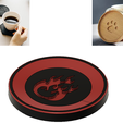 aaaaaaaaaaaa.png STL-Datei Porta Taza de Caffe (Calavera) (Feuer) / porte-tasse à café kostenlos・3D-Druckvorlage zum Herunterladen