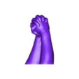 Hands_folded_praying_ARM_1.stl hands folded praying