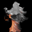 2.png Cracker Barrel style Halloween Phantom Ghost holding lantern