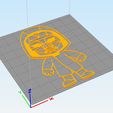 c1.jpg STL-Datei wanddekor anführer squid spiel herunterladen • Modell für 3D-Drucker, satis3d