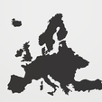 map-2.png Europe map wall decoration, stencil, home decoration