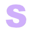 S.stl Letra S