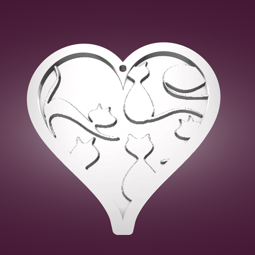 Key pendant 3D model