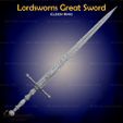 2.jpg Lordsworns Great Sword Cosplay Elden Ring - STL File 3D print model