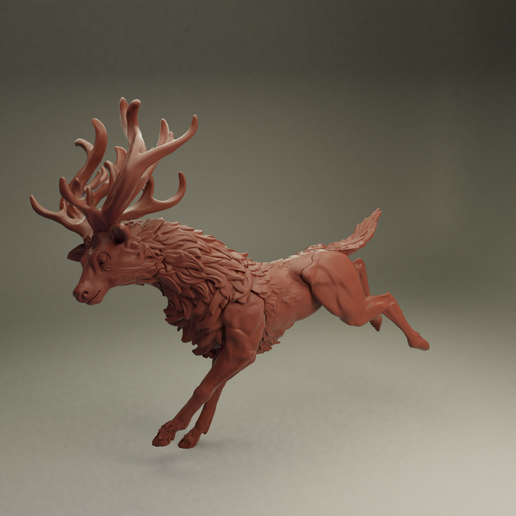 pose_3adfadsf333_bird.png Download file The Deer Gods - The Elk Gods • 3D printer design, beldolor