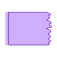Blank Flag for Pole Tattered.stl Pirate Flag 🏴‍☠️ (& Blank Flags)