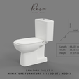 Sanitary-Toilet-II-MIniature-Furniture-8.png MINIATURE SANITARY TOILET II FOR 1:12 DOLLHOUSE, MINI TOILET, MINIATURE FURNITURE