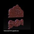 021.jpg Bed 3D relief models STL Files used for CNC Router
