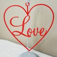 20210212_085746.jpg Archivo STL ♥ Cartel colgante Corazón Amor ♥・Objeto imprimible en 3D para descargar