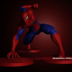 spiderman.jpg Download OBJ file Spiderman • 3D printer model, bogdan_rdjnvc