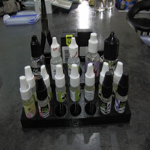 Free 3D file Rangement Eliquid・3D printer model to download・Cults